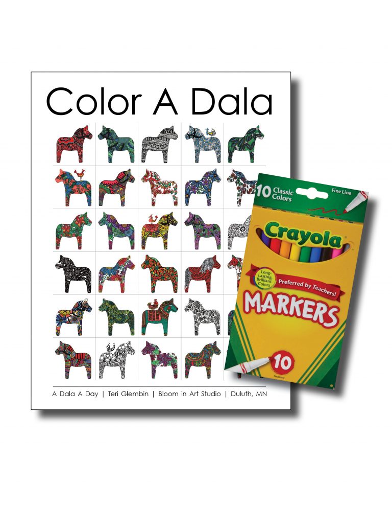 Color A Dala book cover