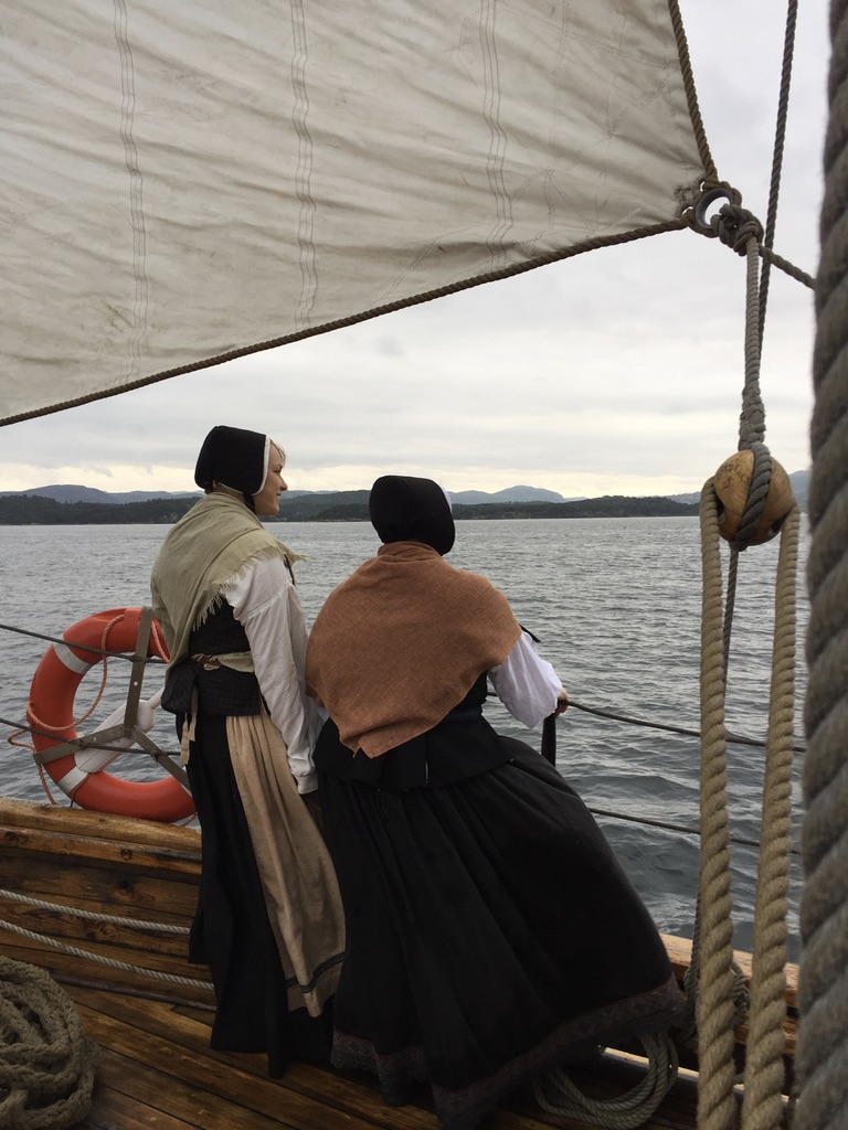 The Restauration vessel and crew in 2017