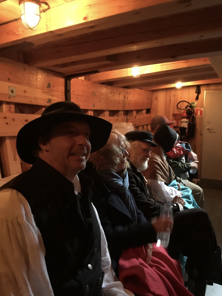 The Restauration vessel and crew in 2017