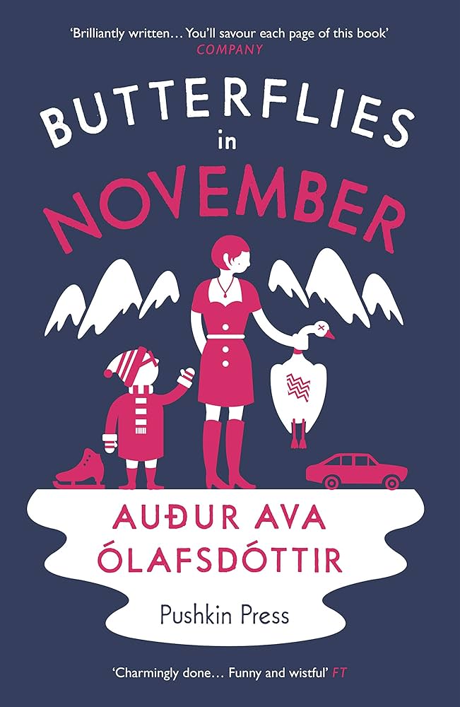 Butterflies in November by Auður Ava Ólafsdóttir | Nordic Center Duluth Minnesota book club