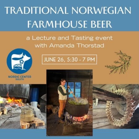 Traditional Norwegian Farmhouse Beer Lecture and Tasting with Amanda Thorstad - June 26, 2026