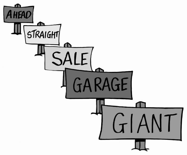 Nordic Garage Sale Fundraiser at the Nordic Center Duluth in Minnesota
